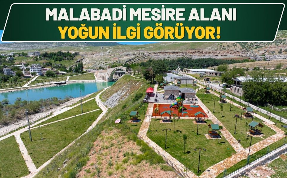Malabadi Mesire Alanı Yoğun İlgi Görüyor!