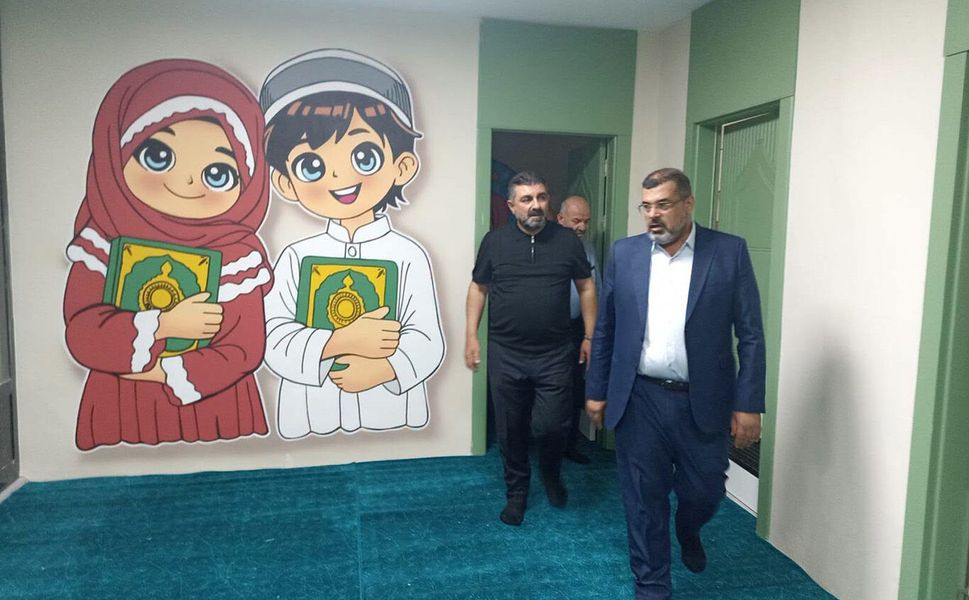 Müftü Durmuş'tan 4-6 yaş Kur'an Kursu'na ziyaret