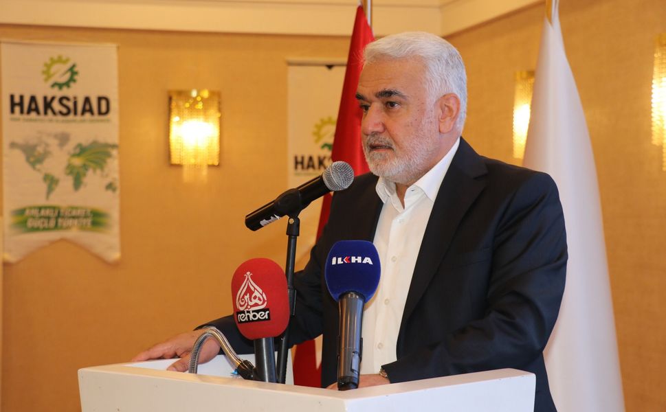 HÜDA PAR Lideri Yapıcıoğlu: Dürüst tüccarın İslam'a hizmetine âlimlerin vaazı yetişememiştir