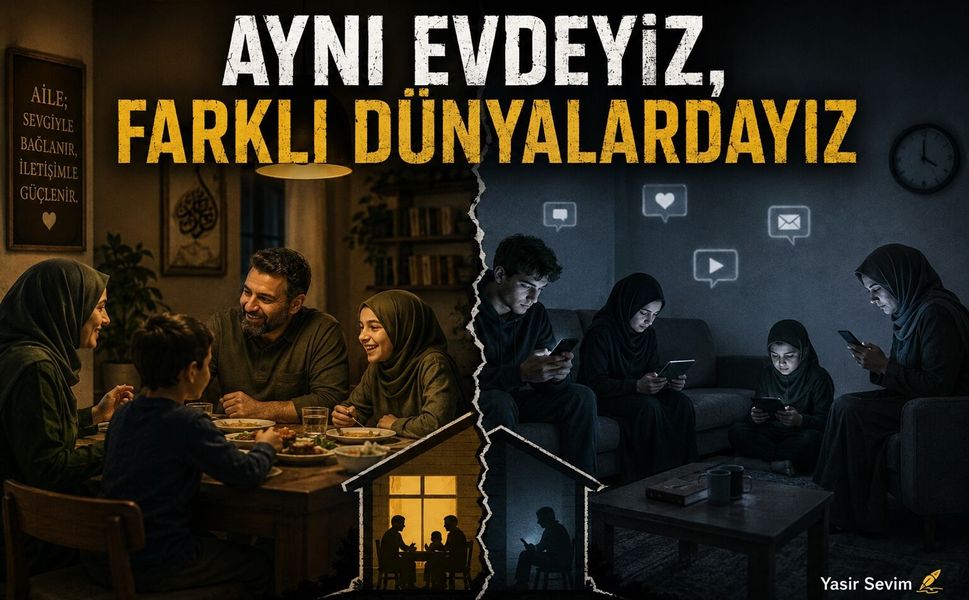 Aynı Evdeyiz, Farklı Dünyalardayız