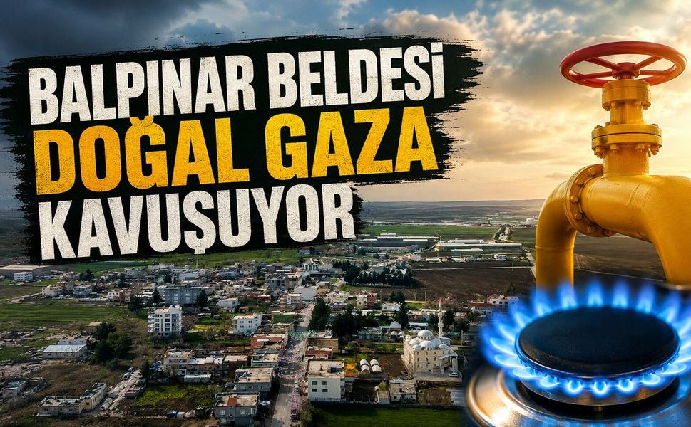 Balpınar Beldesi Doğal Gaza Kavuşuyor