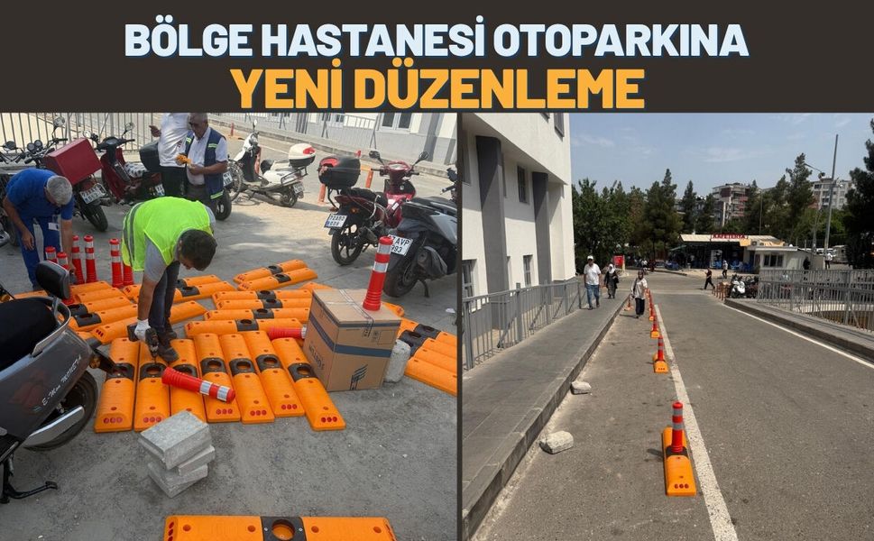 Batman Bölge Hastanesi Otoparkına Yeni Düzenleme
