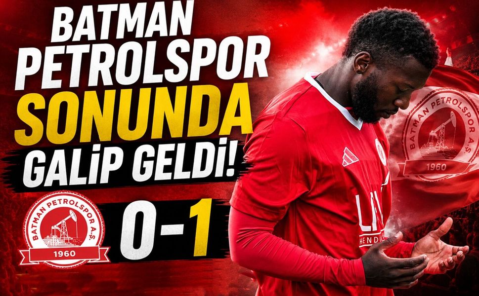 Batman Petrolspor Sonunda Galip Geldi