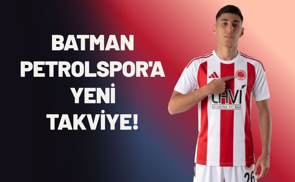 Batman Petrolspor'dan Orta Sahaya Güç Takviyesi!