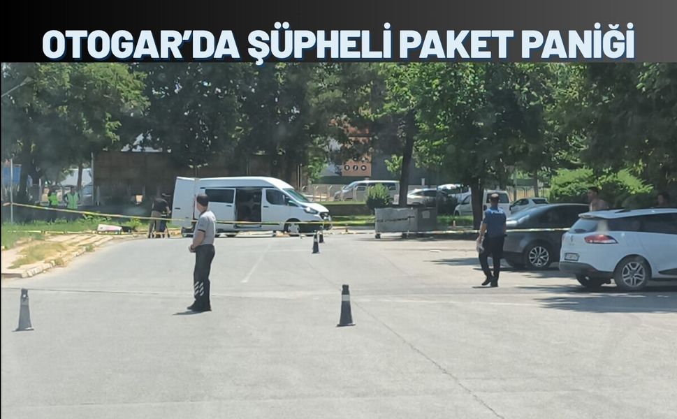 Batman Şehirlerarası Otobüs Terminali'nde Şüpheli Paket Paniği