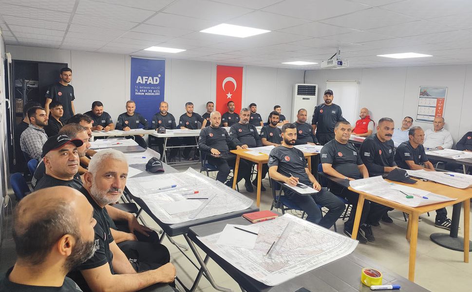 Batman Umut Kervanı Ekipleri AFAD eğitimini tamamladı