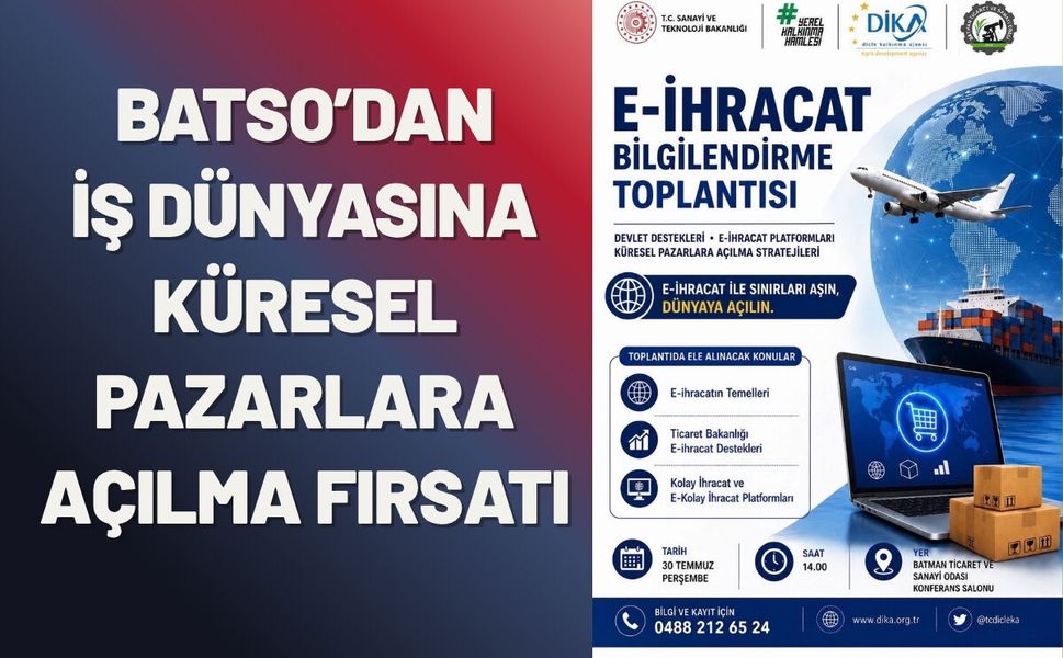 BATSO’dan İş Dünyasına Küresel Pazarlara Açılma Fırsatı