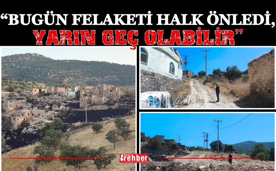 “Bugün Felaketi Halk Önledi, Yarın Geç Olabilir”