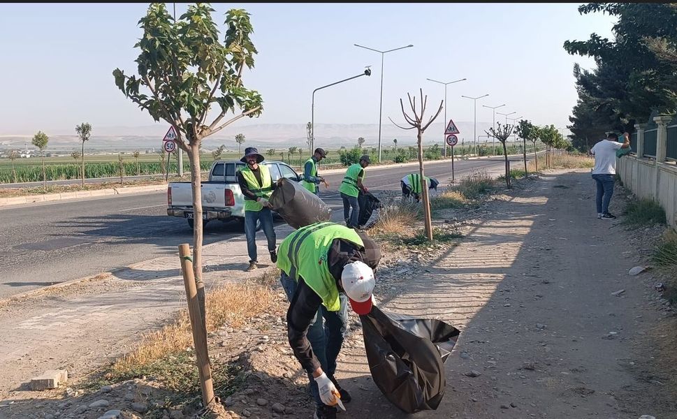 Çevre Yolunda Yangın Riskine Karşı Kapsamlı Temizlik