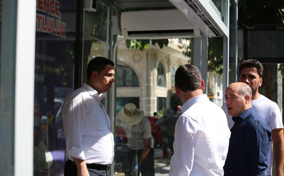 Batman'da Yeni Nesil Klimalı Duraklar Hizmete Hazırlanıyor