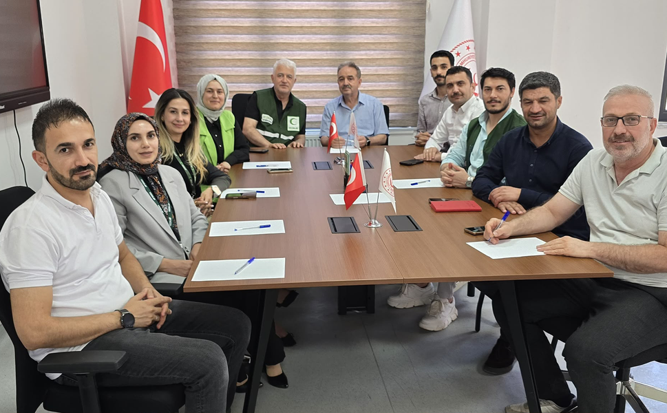 Yeşilay'dan Batman Modeli Proje Birimine Ziyaret