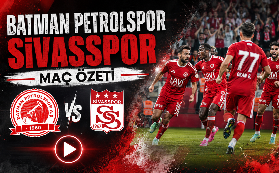 Batman Petrolspor - Sivasspor | Maç Özeti | Trendyol 1. Lig