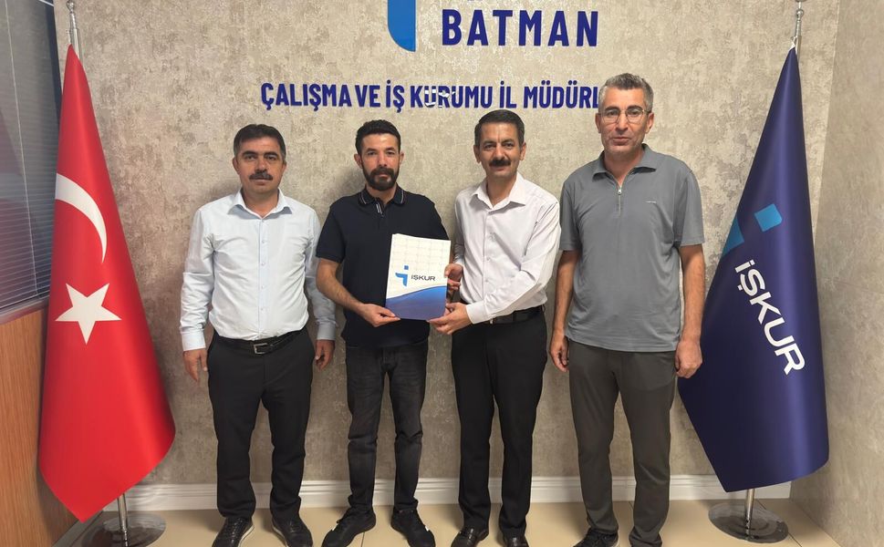 Batman’da Girişimciye 418 Bin TL İŞKUR Hibe Desteği