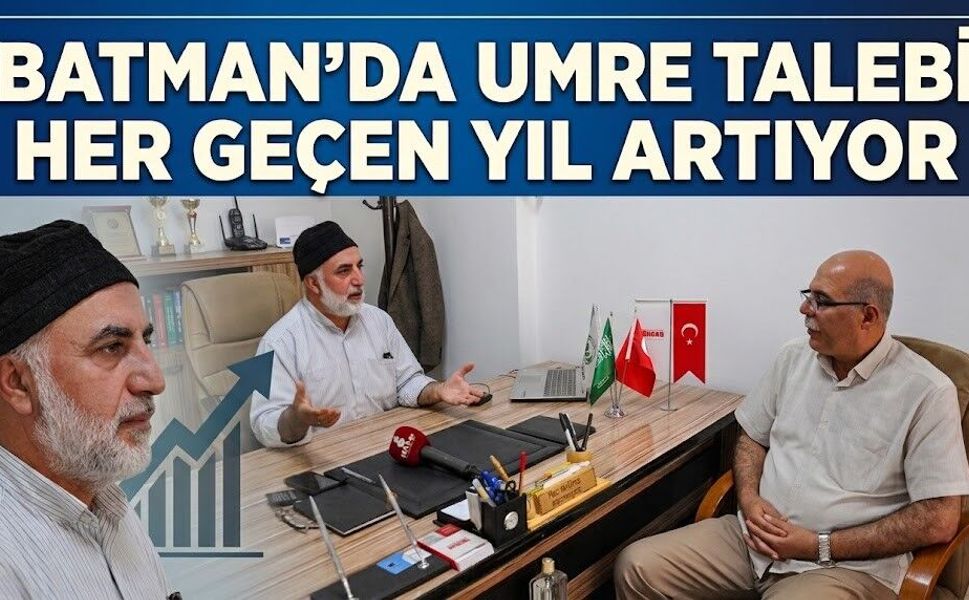 Batman’da Umre Talebi Her Geçen Yıl Artıyor