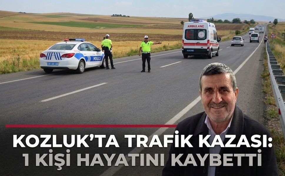Kozluk’ta Trafik Kazası: 1 Kişi Hayatını Kaybetti