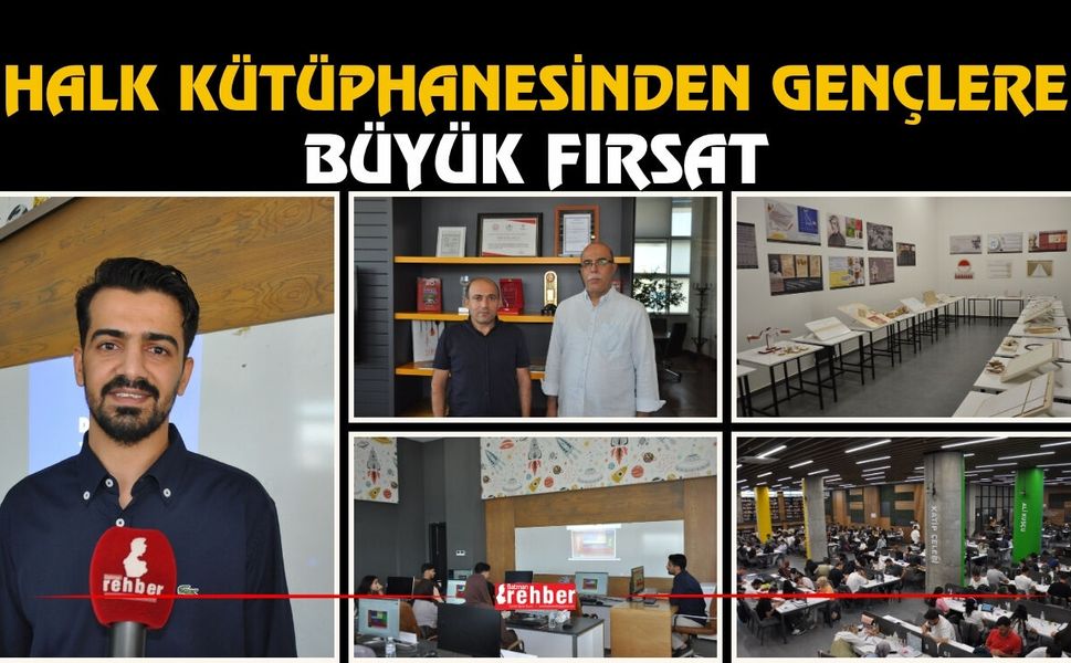 Halk Kütüphanesinden Gençlere Büyük Fırsat