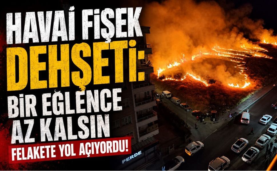 Havai Fişek Dehşeti: Bir Eğlence Az Kalsın Felakete Yol Açıyordu!