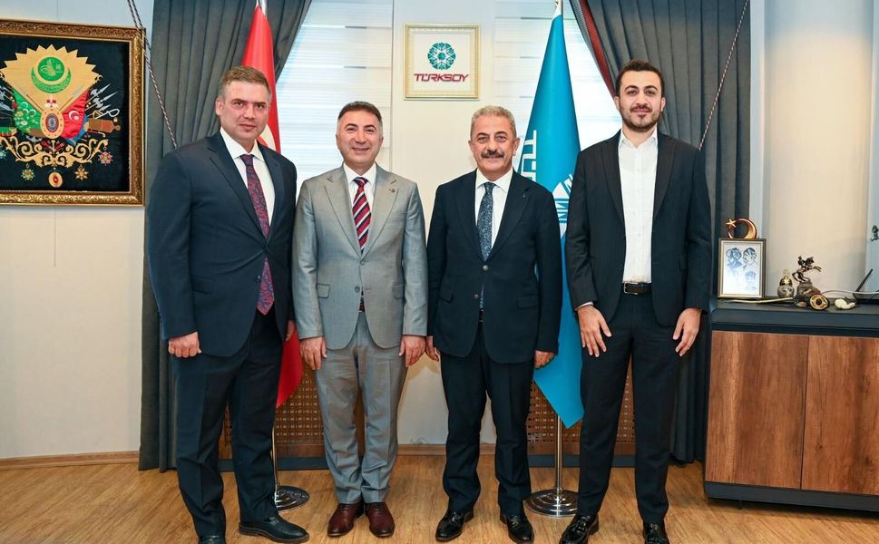 Rektör Demir’den TÜRKSOY’a Ziyaret