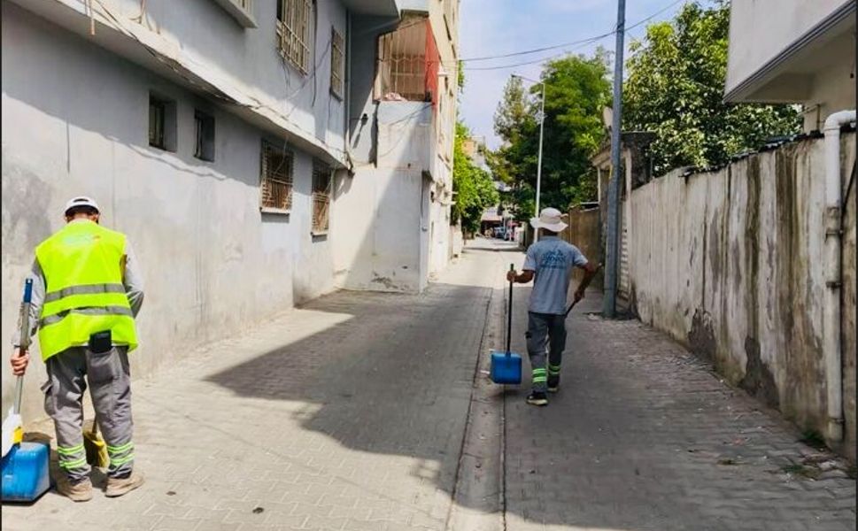 Çevre Temizliğinde Sıra Bağlar Mahallesi'nde