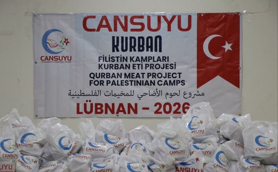 Cansuyu’nun Kurban Emanetleri Filistin Kamplarına Ulaştırıldı