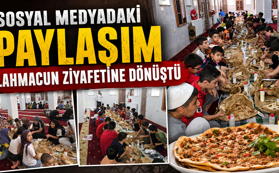 Sosyal Medyadaki Paylaşım Lahmacun Ziyafetine Dönüştü