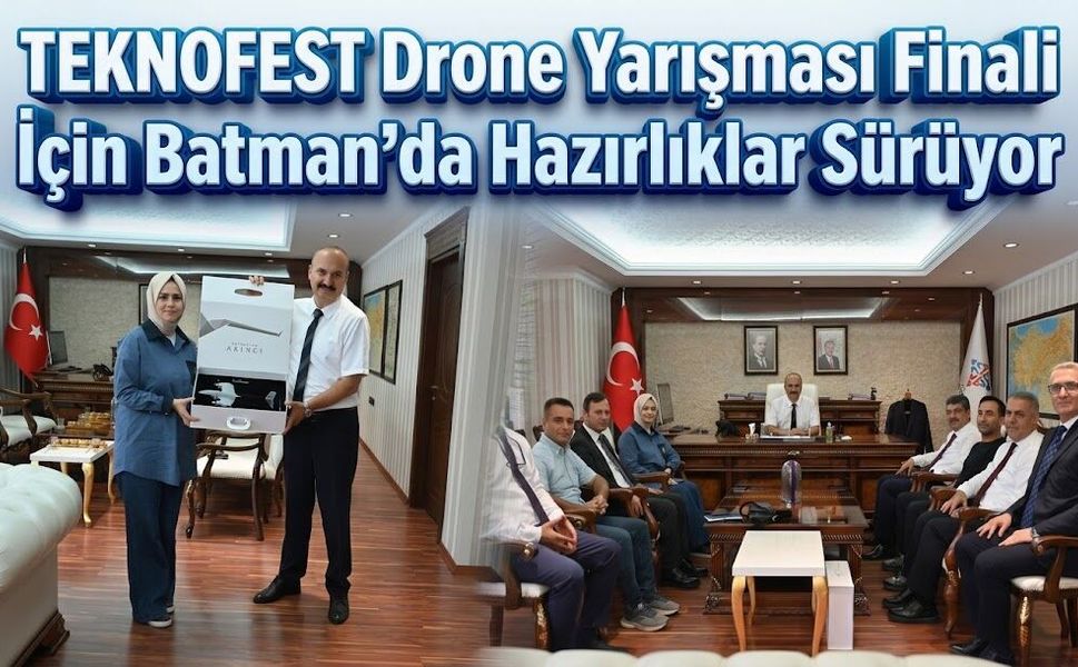 TEKNOFEST Drone Yarışması Finali İçin Batman’da Hazırlıklar Sürüyor