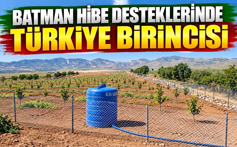 Batman Hibe Desteklerinde Türkiye Birincisi