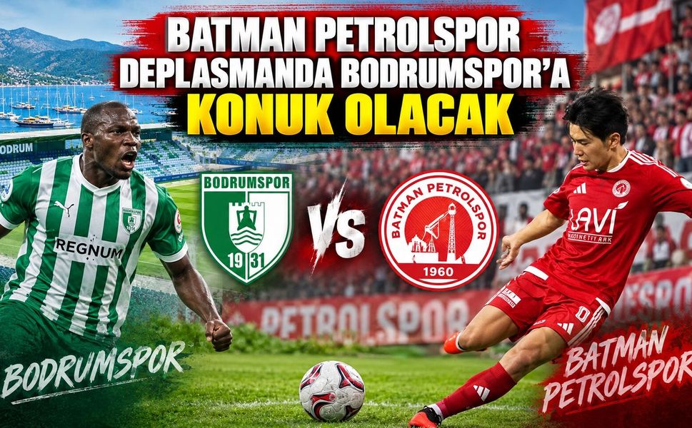 Batman Petrolspor Deplasmanda Bodrumspor’a Konuk Olacak