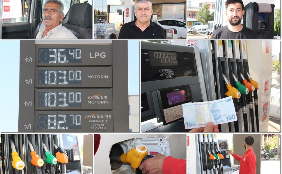 Batman'da akaryakıt fiyatları 100 TL'yi aştı: Sürücüler tepkili