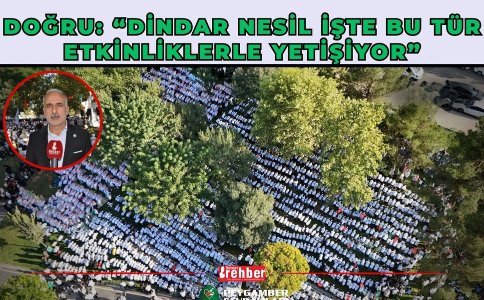 Doğru: “Dindar Nesil İşte Bu Tür Etkinliklerle Yetişiyor”