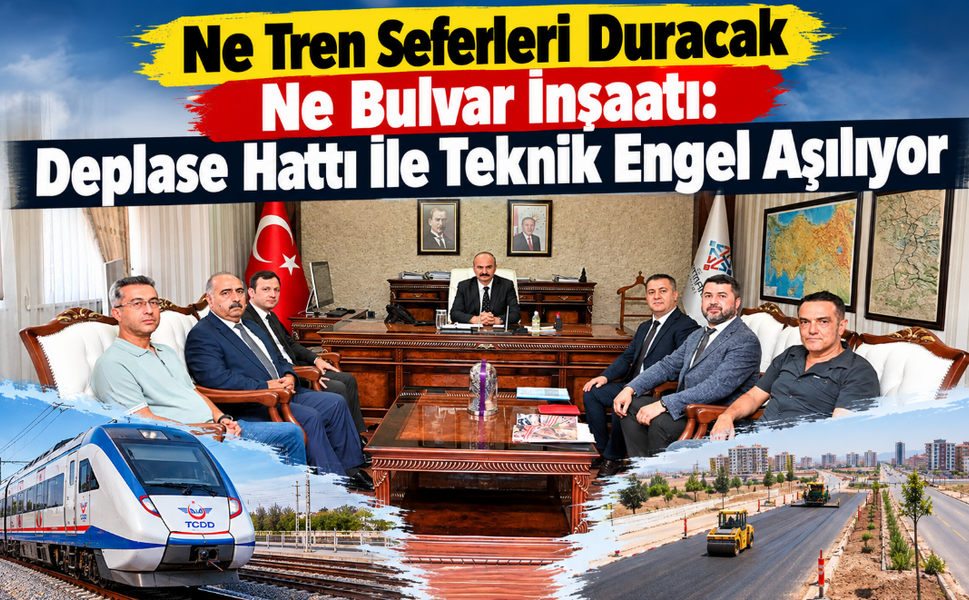 Ne Tren Seferleri Duracak Ne Bulvar İnşaatı: Deplase Hattı İle Teknik Engel Aşılıyor