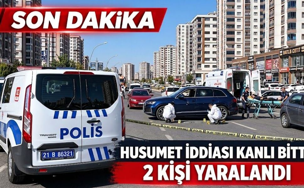 Husumet İddiası Kanlı Bitti: 2 Kişi Yaralandı