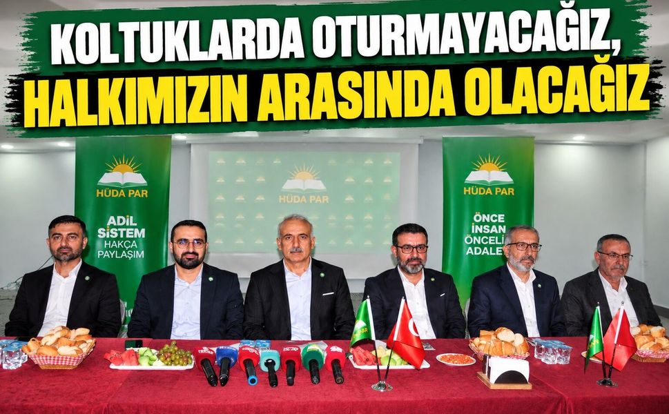 Koltuklarda Oturmayacağız, Halkımızın Arasında Olacağız