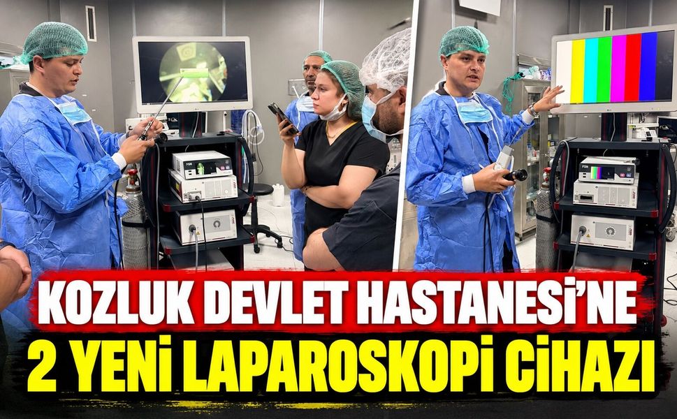 Kozluk Devlet Hastanesi’ne 2 Yeni Laparoskopi Cihazı