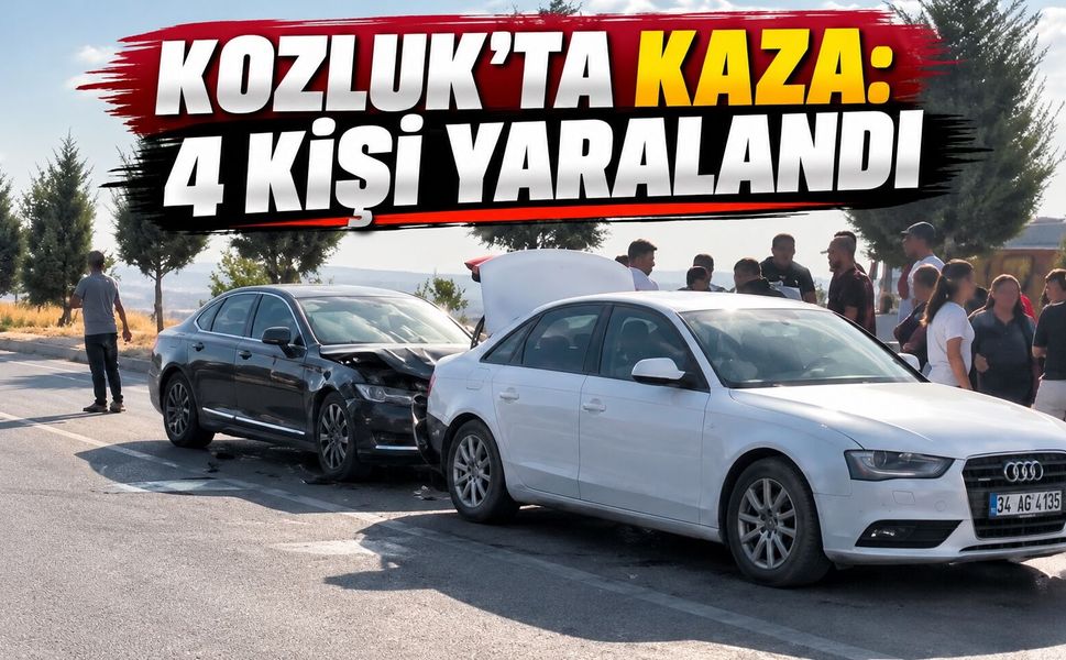Kozluk’ta Kaza: 4 Kişi Yaralandı