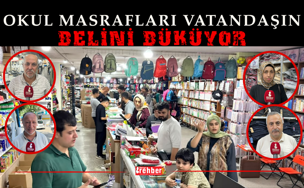 Okul Masrafları Vatandaşın Belini Büküyor