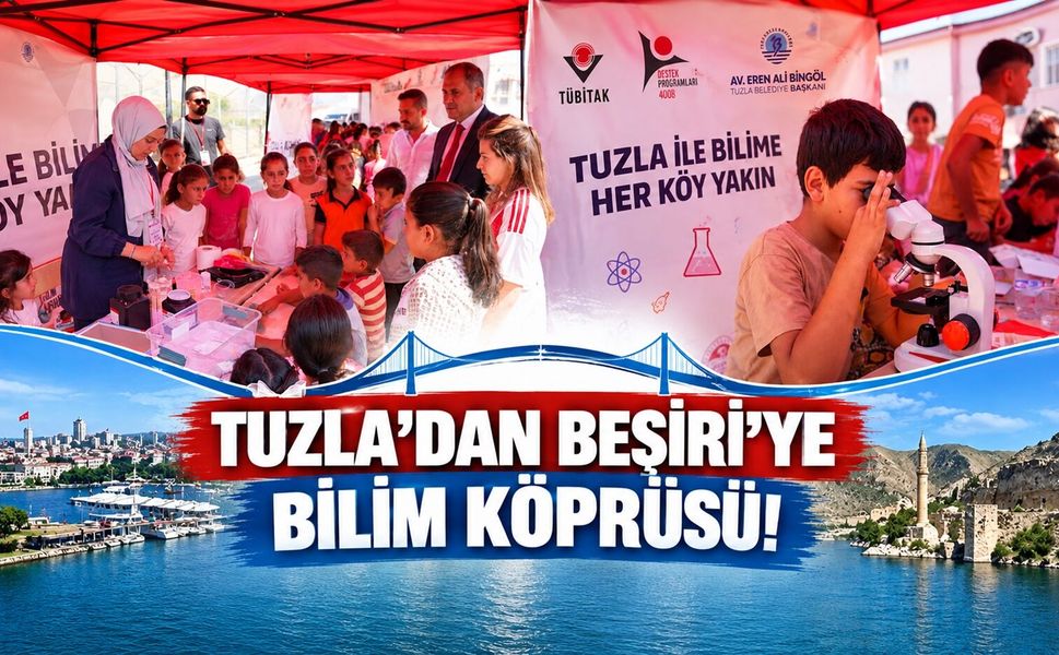 Tuzla’dan Beşiri’ye Bilim Köprüsü!