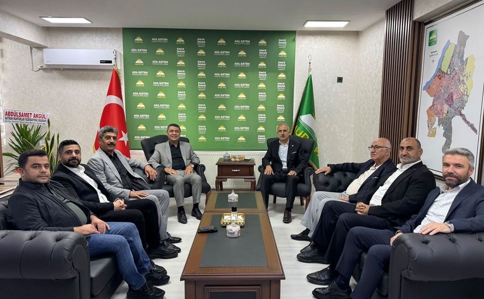 Başkan Doğru'ya Bir Hayırlı Olsun Ziyareti de DEVA Partisinden