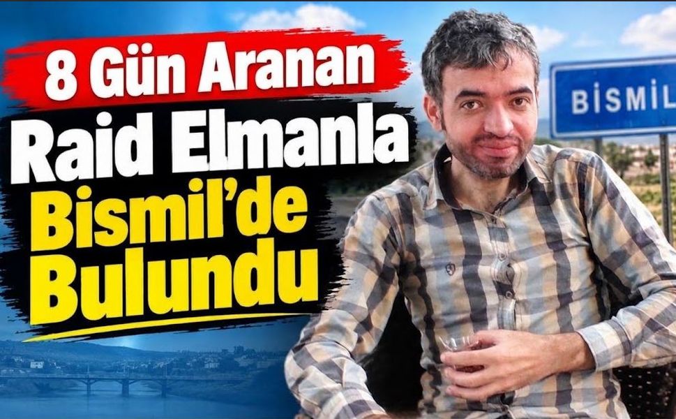 8 Gündür Aranan Raid Elmanla Bismil’de Bulundu