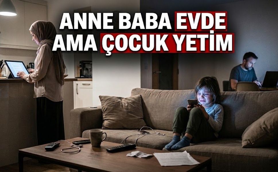 ANNE BABA EVDE AMA ÇOCUK YETİM