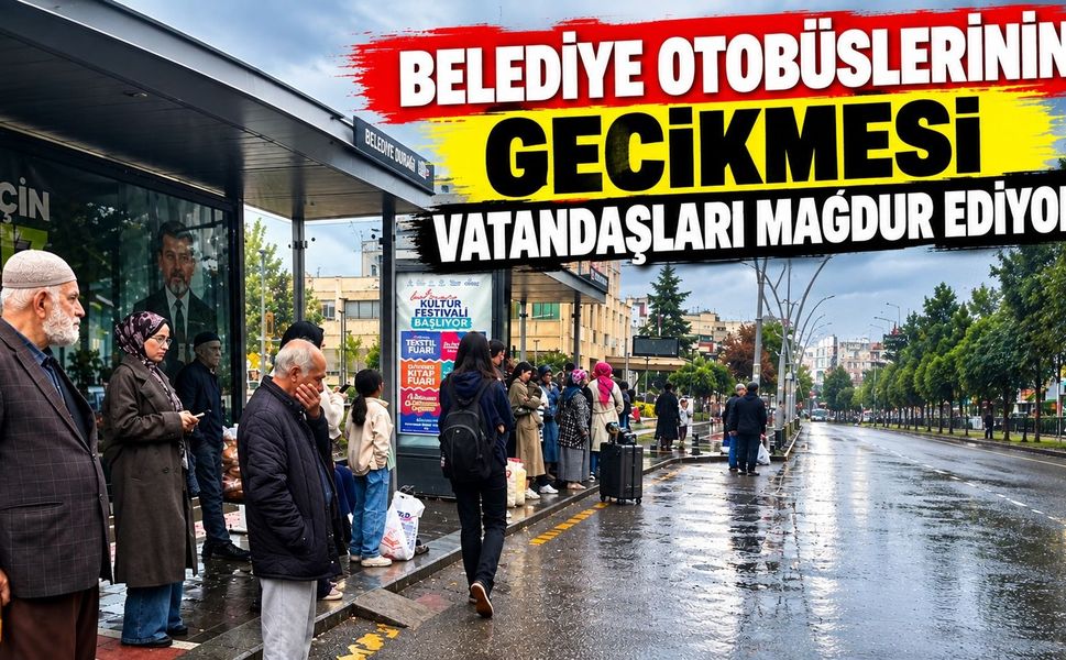 Belediye Otobüslerinin Gecikmesi Vatandaşları Mağdur Ediyor