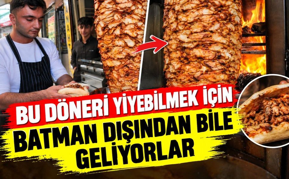 Bu Döneri Yiyebilmek İçin Batman Dışından Bile Geliyorlar