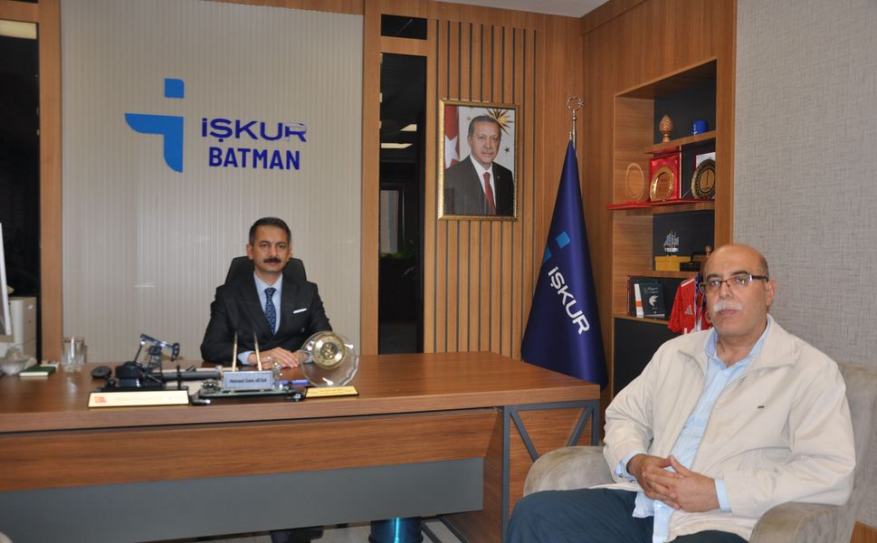 Gazetemizden İŞKUR Müdürü Aktan’a Nezaket Ziyareti