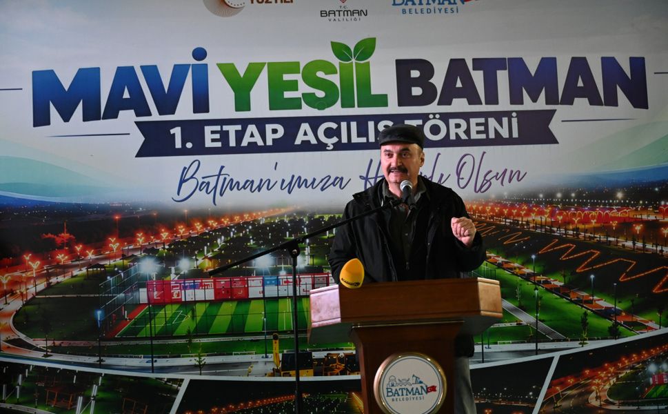 Batman’da Dev Proje Yükseliyor: Mavi Yeşil Batman Projesi’nin İlk Etabı Hizmete Açıldı