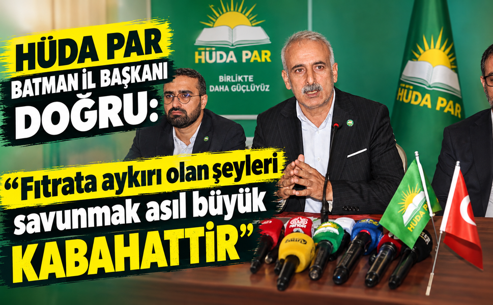 Başkan Doğru’dan LGBT Savunucularına Tepki