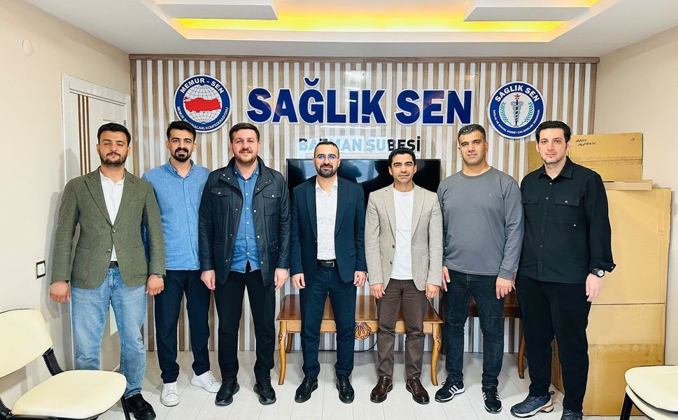 HÜDA PAR’dan Sağlık-Sen’e Hayırlı Olsun Ziyareti