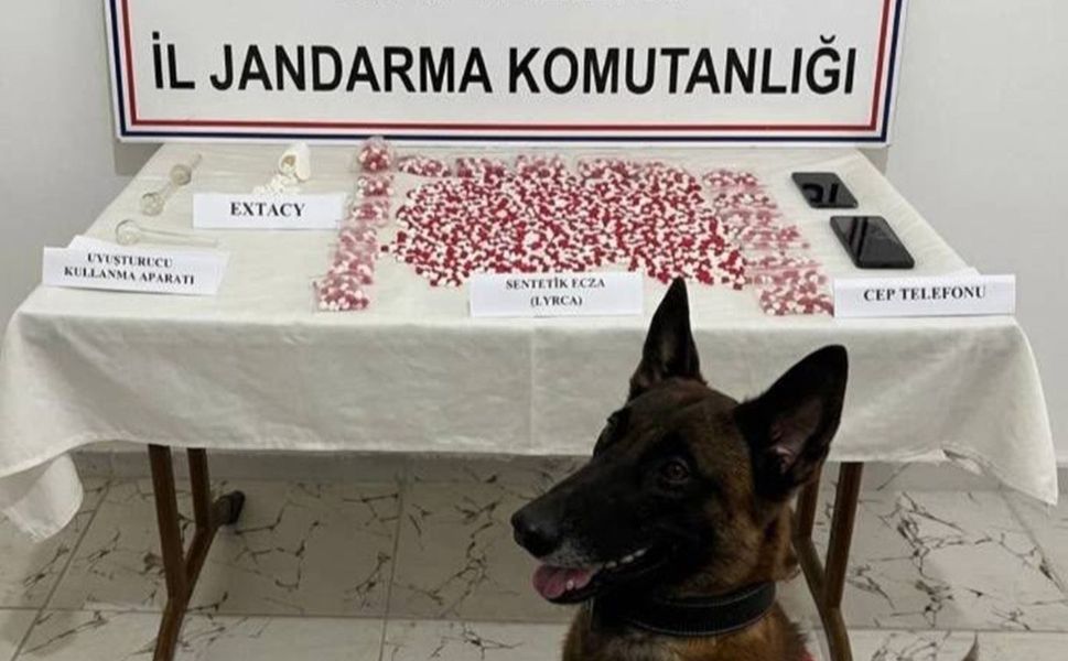 Komşu ilde uyuşturucu operasyonu: 2 bin 650 hap ele geçirildi