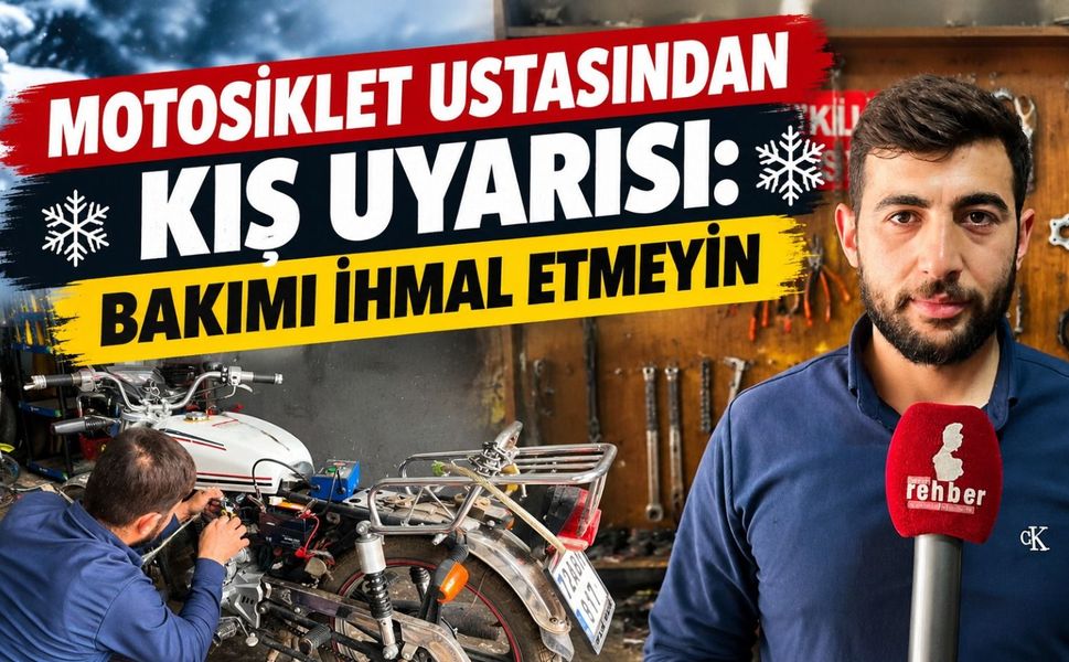 Motosiklet Ustasından Kış Uyarısı: Bakımı İhmal Etmeyin