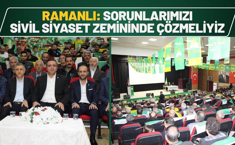 Ramanlı: Sorunlarımızı sivil siyaset zemininde çözmeliyiz
