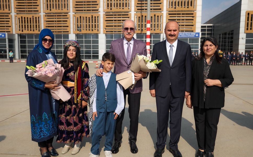 TBMM Başkanı Numan Kurtulmuş Batman’a Geldi! Vali Canalp Karşıladı